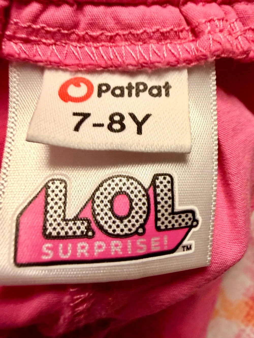 L.O.L. Surprise! Girls Pink Graphic Tank & Shorts Matching Set